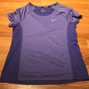 Purple Nike Running Shirt